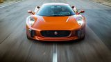 Vom James Bond Jaguar C-X75 gab es "Hero"- und "Stunt"-Fahrzeuge