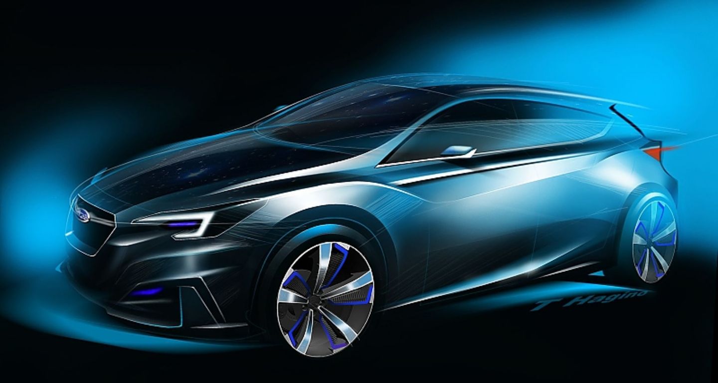 Das Subaru Impreza Concept steht auf der Tokio Motor Show.