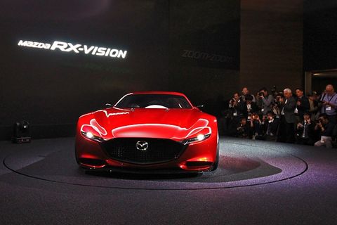 Mazda RX Vision - die Japaner kommen bald wieder mit einem Wankel