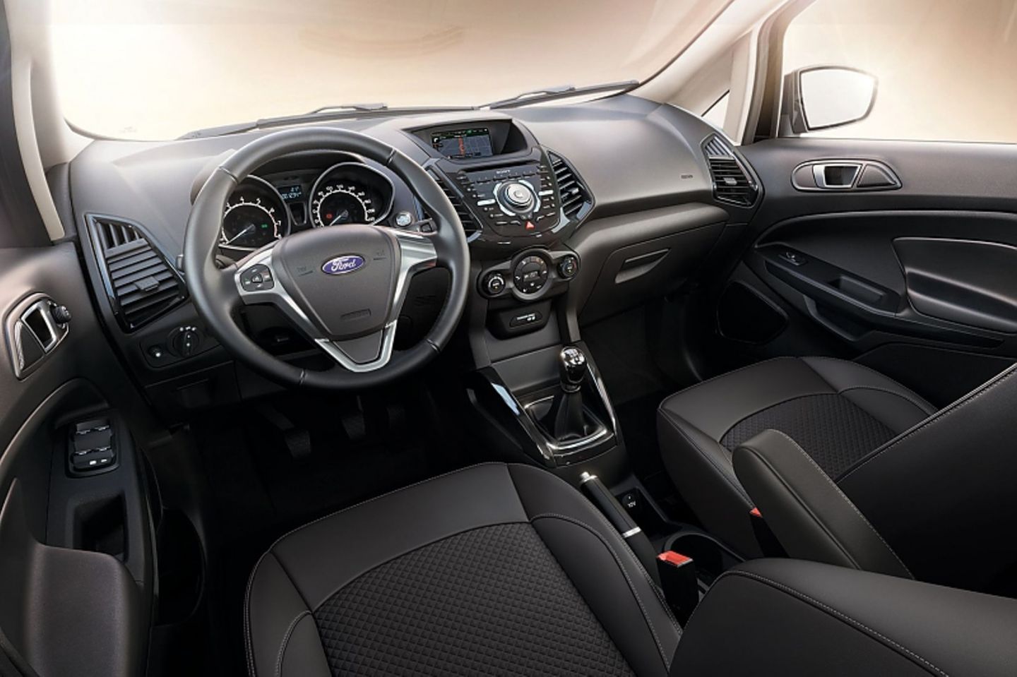Das Cockpit des Ford EcoSport.