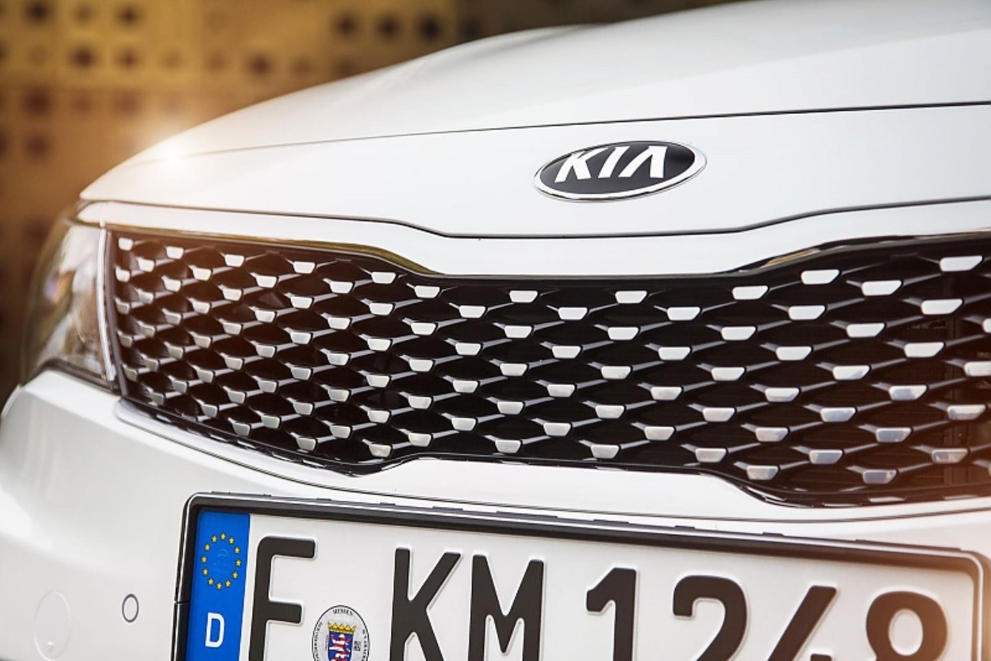 Kia Optima 2016 - mit dem Tigernasengrill