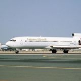 Boeing 727 rollte zum Start