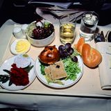 Eingedeckte Tiisch in C-Klasse