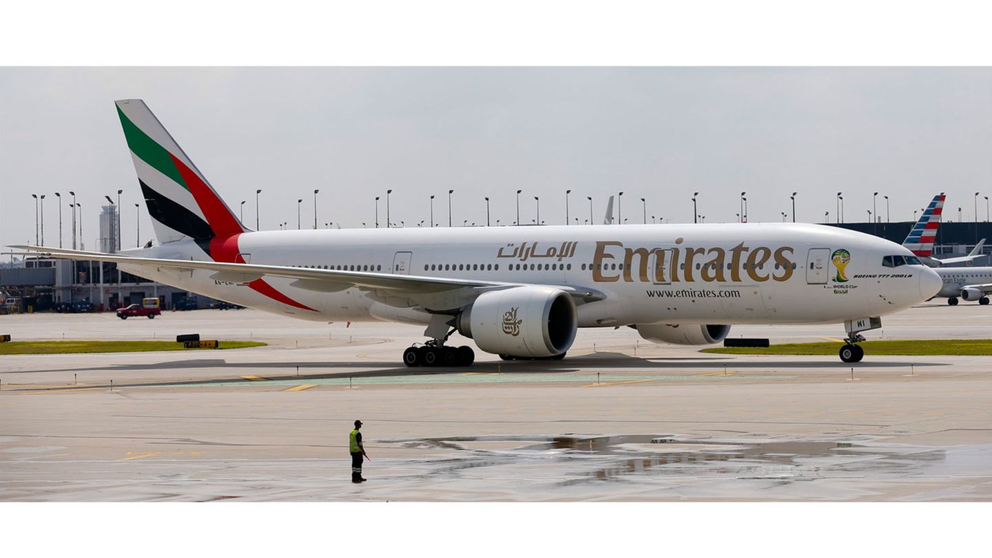 Boeing 777-200LR von Emirates