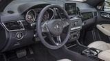 Das Cockpit des Mercedes GLE 400 4matic