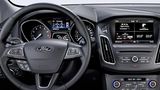 Das Cockpit des Ford Focus 1.5 TDCi
