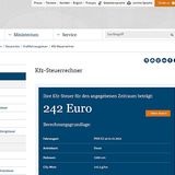Auch hier werden 26 Euro mehr für zehn Prozent Mehr-Emissionen fällig.