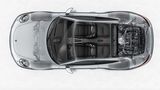 Der Röntgenblick zeigt den Motor mit Ladeluftkühler im Heck