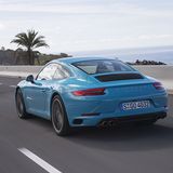 Der Porsche 911 Carrera S hat mitlenkende Hinterräder