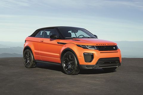 Range Rover Evoque Cabrio - in 21 Sekunden schließt das Dach