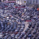 Dauerstau auf Moskaus Straßen