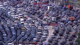 Dauerstau auf Moskaus Straßen