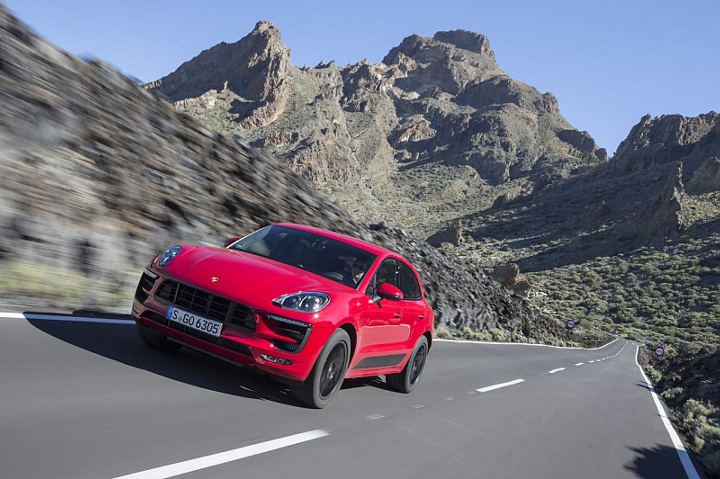Der Porsche Macan GTS knackt nach fünf Sekunden die 100-km/h-Marke