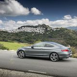 Die Kante entlang der Flanke fällt sofort ins Auge