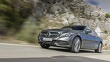 Später wird es beim Mercedes C-KLasse Coupé Allradvarianten geben