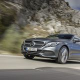 Später wird es beim Mercedes C-KLasse Coupé Allradvarianten geben