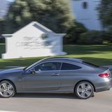 Nach sechs Sekunden erreicht Mercedes C 300 Coupé 100 km/h