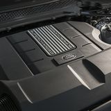 Der 5,0 Liter große V8 des Range Rover SV Autobiography.