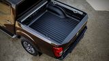 Die Ladefläche des Nissan NP300 Navara DoubleCab ist mit robustem Kunststoff ausgelegt