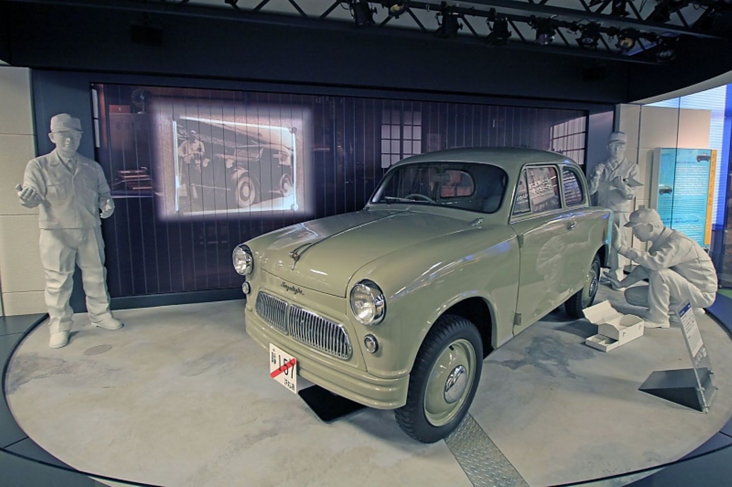 Der Suzulight SS ist das erste Automobil von Suzuki.