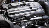 Der 2,3 Liter große Vierzylindermotor des Ford Mustang.