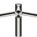 Dyson Airblade Tap - Denn das Auge wäscht ja auch mit...    Ein Hauch von Hightech weht mit dem „Airblade Tap“ durch das Bad. Der elegante Edelstahl-Wasserhahn wäscht die Hände nicht nur, sondern trocknet sie auch ab. Wer seine Hand unter den Wasserhahn hält, löst wie im Hotelwaschbecken per Infrarot den Wasserstrahl aus. Die Sensoren unter den Seitenarmen aktivieren den Luftstrom, der mit 692 km/h das Wasser kraftvoll von der Haut pustet. Mit vorher von Bakterien frei gefilterter Luft. Da die Hände direkt im Waschbecken getrocknet werden, bleiben Wasserkleckse auf dem Boden aus. Klobige Bauteile wie der Motor stecken dezent in einem Gehäuse unter dem Waschbecken. Luxus pur, der mit 1.399 Euro wohl eher im modernen Designer-Loft Verwendung findet, als in der alten Zweizimmerwohnung. Erhältlich über Elektro- und Sanitär-Installateure.  Dyson Airblade Tap  Preis: rund 1400 Euro
