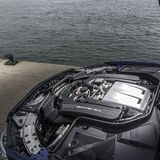 Das V8-Kraftwerk des Mercedes AMG C 63 S Coupé
