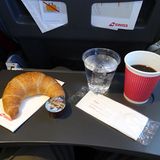 Swiss Air Lines, Economy Class: Flug Hamburg - Zürich