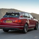 Das Heck entspricht der Bentley-Formensprache