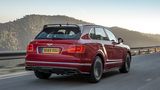 Das Heck entspricht der Bentley-Formensprache