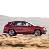 Der Bentayga kann mit bis zu 22 Zoll großen Rädern bestückt werden