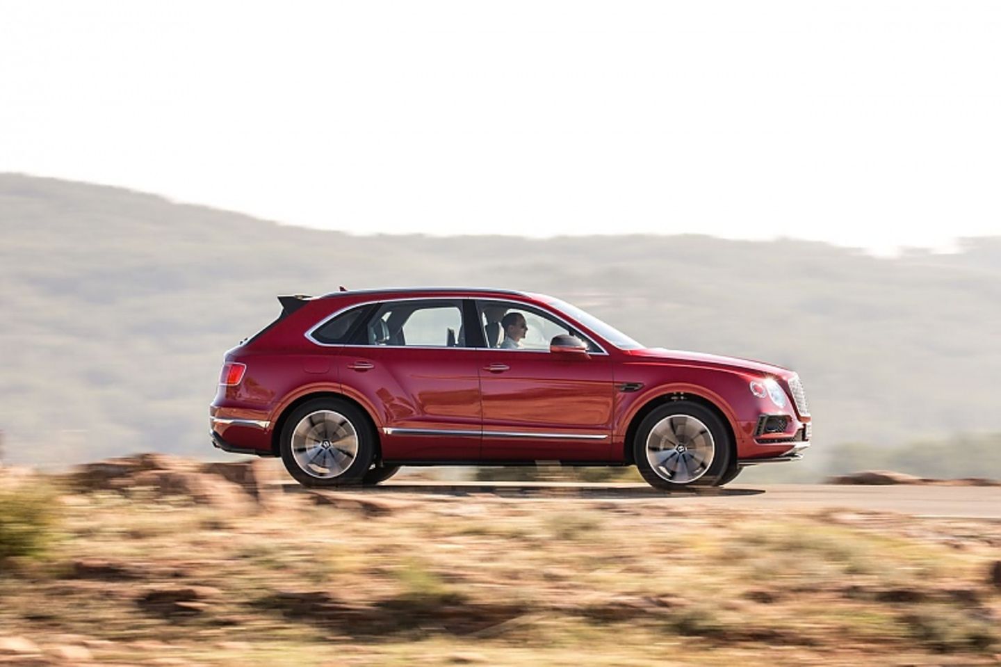 Der Bentayga kann mit bis zu 22 Zoll großen Rädern bestückt werden
