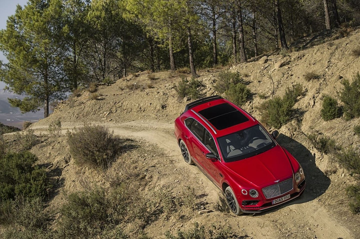Der Bentley Bentayga W12 hat keine Untersetzungen