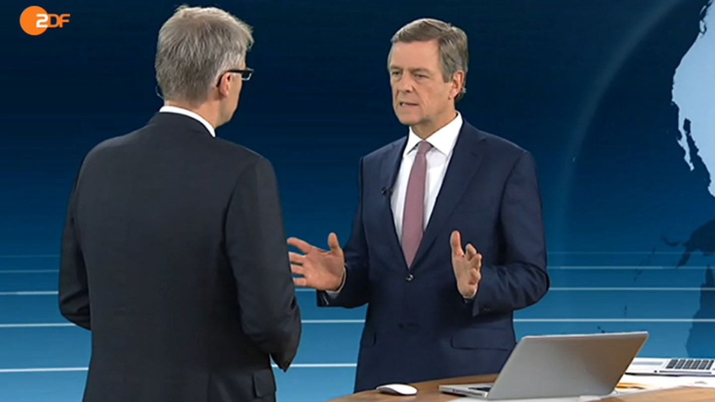 Claus Kleber im ZDF