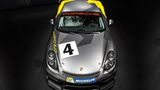 Ein 3,8 Liter großer Sechszylinder-Boxermotor kommt im Porsche Cayman GT4 Clubsport zum Einsatz.