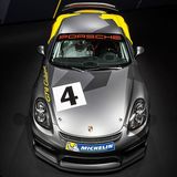 Ein 3,8 Liter großer Sechszylinder-Boxermotor kommt im Porsche Cayman GT4 Clubsport zum Einsatz.