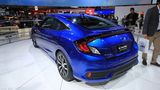 Das Heck des Honda Civic Coupe.