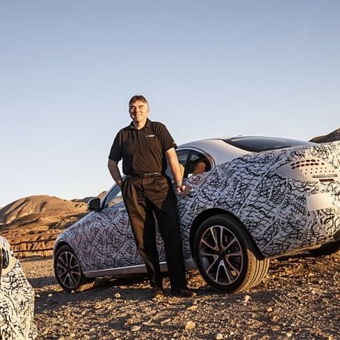 Mercedes E-Klasse 2015 Erprobung - Entwicklungsleiter Michael Kelz