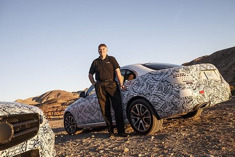 Mercedes E-Klasse 2015 Erprobung - Entwicklungsleiter Michael Kelz