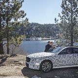 Mercedes E-Klasse 2015 Erprobung - rund um den Big Bear Lake