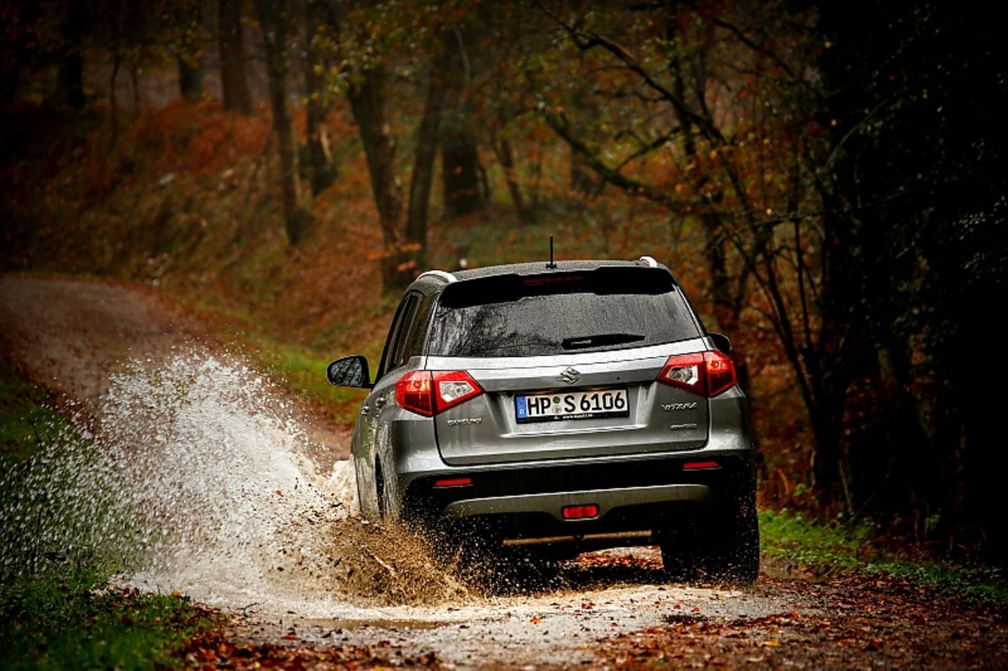 Mit seinem Allgrip Allradantrieb taugt der Suzuki Vitara S zumindest auch für leichtes Gelände