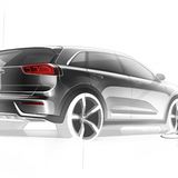 Kia Niro 2016 Skizze