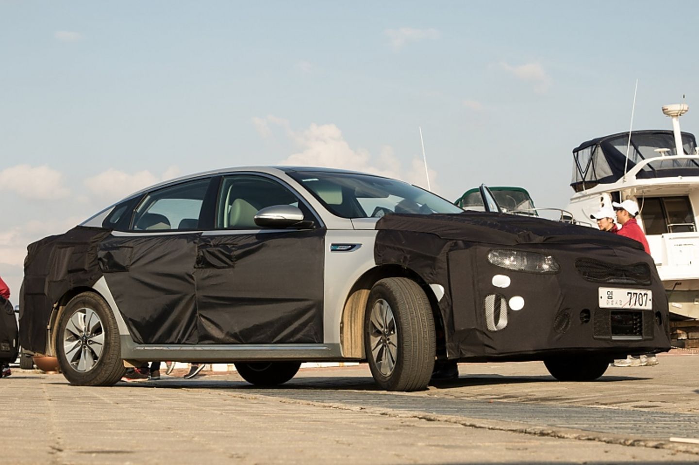 Kia Optima PHEV 2016 Prototyp