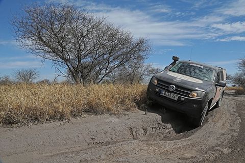 Der Amarok schlägt sich wacker