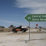 Der letzte Fetzen Zivilisation wird verlassen