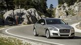 Der Jaguar XF 3.0d gibt sich mit 5,5 Litern pro 100 Kilometer zufrieden