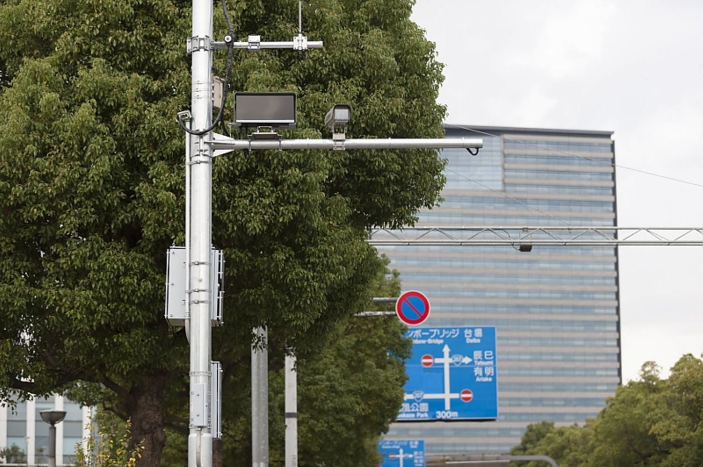 Vernetzte Ampeln in Tokio