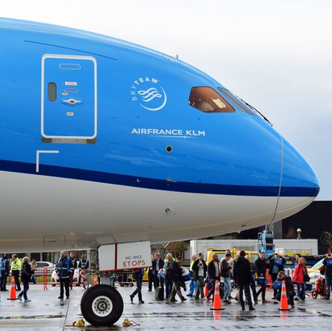 Bugpartie vom Dreamliner