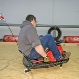 Ein Bremspedal gibt es nicht.