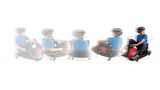 Driften ist kinderleicht im Razor Crazy Cart.